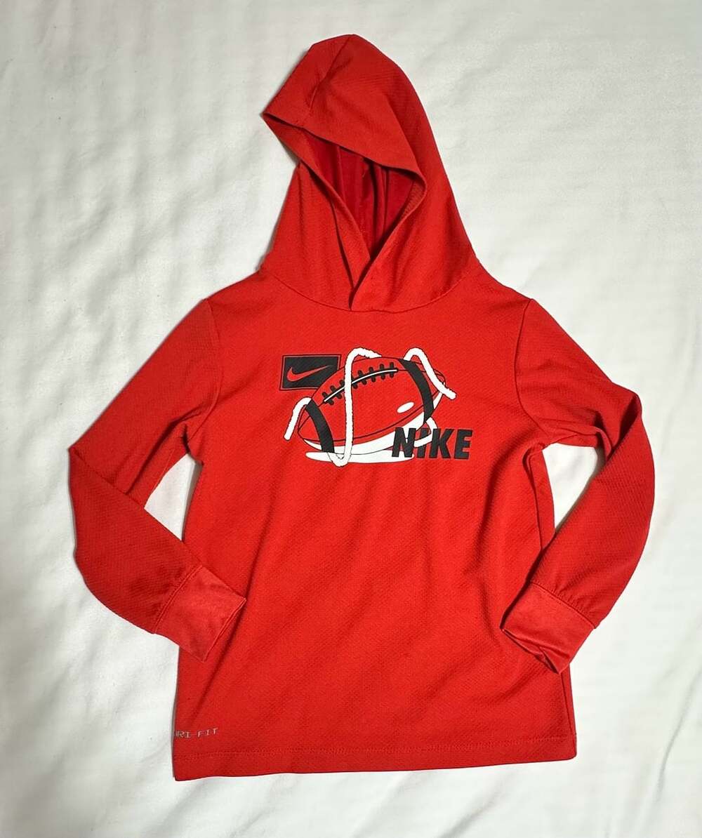 Nike Dri-FIT Football Hoodie Size 7 Yrs